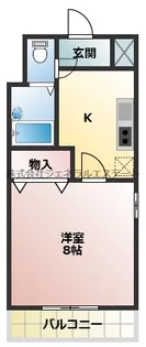 レコルト香里【401号室】の間取り