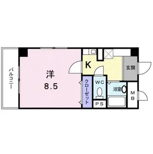 エトワールブリヤン【1階】の間取り