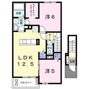 サウススペース21【2階】の間取り