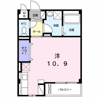 シトラス コート【2階】の間取り