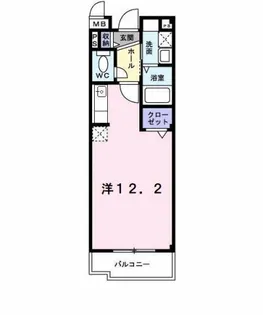 アルカンシェル【2階】の間取り