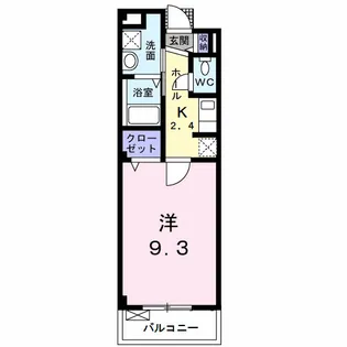 エストレージャ【3階】の間取り