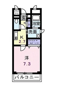 シャンノール【2階】の間取り