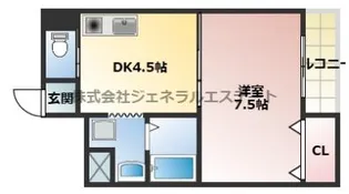 フェアリーアオイ【201号室】の間取り