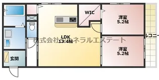 セジュール ルポ【3階】の間取り