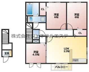 プリマベーラ【203号室】の間取り