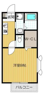 アドマーニ【201号室号室】の間取り