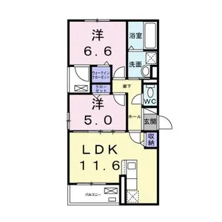 シャングリラ【3階】の間取り