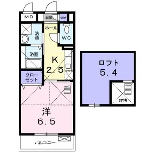 Sun Bell&寝屋川【2階】の間取り