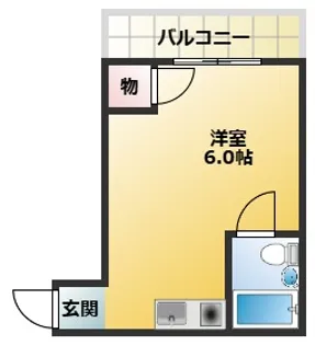 シャトーユニオン【205号室】の間取り