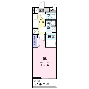 ドリーム錦 走谷【2階】の間取り