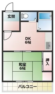 日之出荘苑A【1階】の間取り