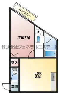 ファインコートⅡ石津元町【102号室】の間取り
