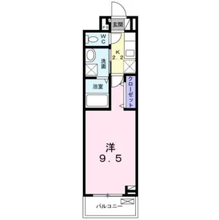 ドゥークス【2階】の間取り