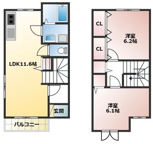 エクセルハイムの間取り