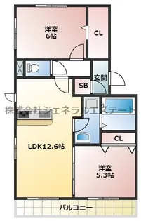 Forte【3階】の間取り