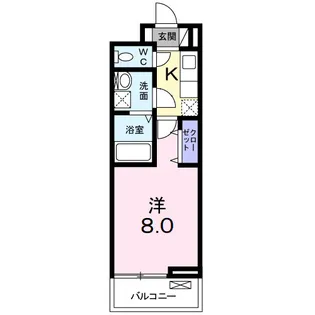 ヒカルサ枚方村野高見台【2階】の間取り