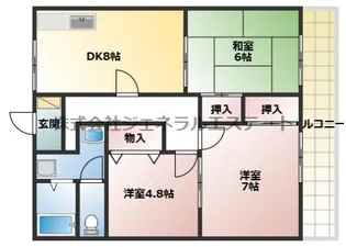 シュテルンハイム【B202号室】の間取り
