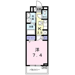 オーヴェスト アンビエンテ Ⅰ【1階】の間取り