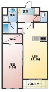 イレーネ守口【204号室】の間取り