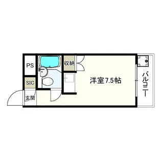 フルグランデ日向町【2階】の間取り