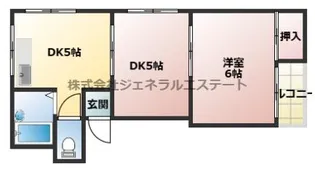ボヌール香里園【3階】の間取り