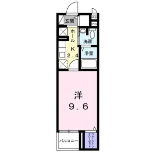 アプリコット野里【2階】の間取り
