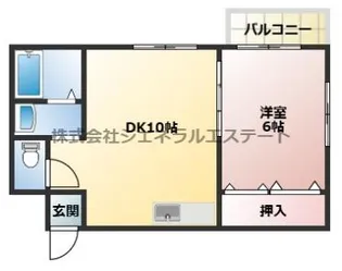 プルミエール千山【3A号室】の間取り