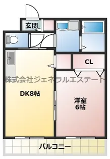 ディアコート・ソレイユⅡ【303号室】の間取り