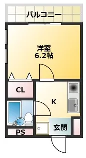 ドリームネオポリス中野【3階】の間取り