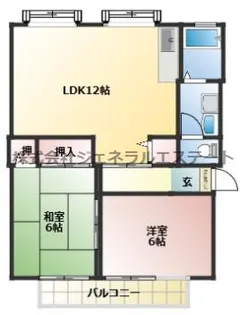 ローズハイツ【2階】の間取り