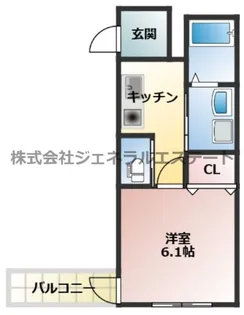 レアリゼ門真【1階】の間取り