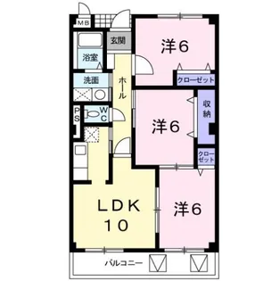 グレンシェントY・T【1階】の間取り