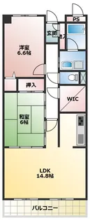 セゾン・エスポワール【2階】の間取り