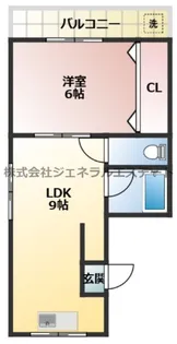 ロイヤル萱島本町【3階】の間取り