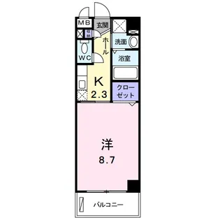 マンション・グラース【3階】の間取り