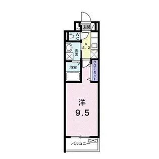 ジュネス エトワール【3階】の間取り