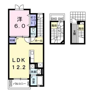 Villa BRISE【3階】の間取り