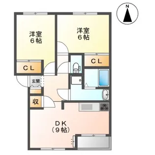 グランチェスタ【2階】の間取り