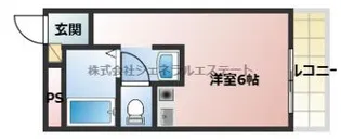忍ケ丘マンション【403号室】の間取り
