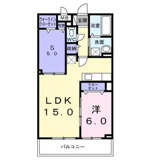 サンリットハーモニー【3階】の間取り