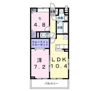 サンリットハーモニー【3階】の間取り
