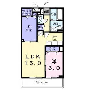 サンリットハーモニー【1階】の間取り