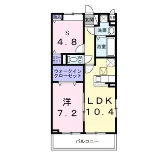 サンリットハーモニー【1階】の間取り