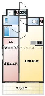 PRESTANCE香里【6階】の間取り