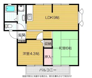 STYRAX C【202号室号室】の間取り