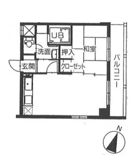 フェニックスハイム【401号室】の間取り