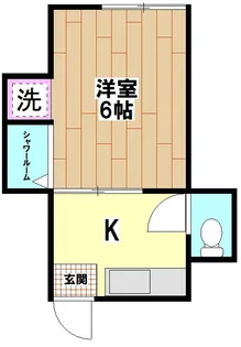 塚田荘【2階】の間取り