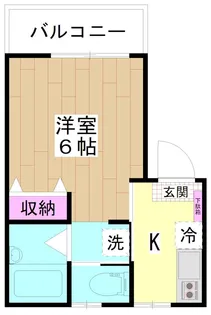 G.FlapIII(ジーフラップ3)【1階】の間取り