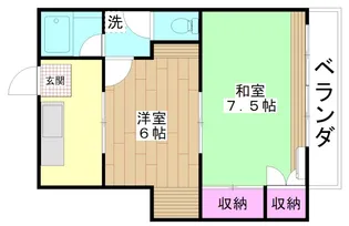 高須ビル【3階】の間取り